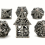 7pcs Polyhedral Board Game Set Digital Teaching Accessories Desktop Game Toy Dice Set 9