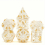 7pcs Polyhedral Board Game Set Digital Teaching Accessories Desktop Game Toy Dice Set 5