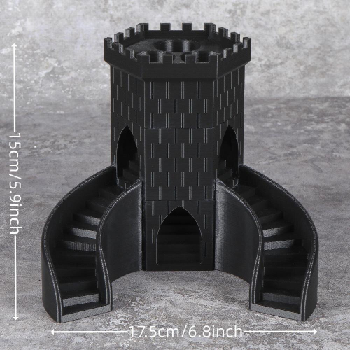 Castle Dice Tower Dice Rolling Tower Role Playing Games Tabletop Games 1