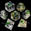 7pcs Sharp Edge Resin Polyhedral Dice Set For Role Playing Table Games 1