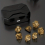 7pcs Creative Faced Dice Led Give Out Light Dice Game Level Up Your Game Night 8