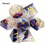 7pcs And Golden Number Sharp Edge Resin Polyhedral Dices Suitable For Role Playing Board Game 1