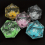 1pc Large Liquid Core Quicksand Dice For Roleplaying Board Game Large Tabletop Game Accessory 8