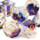 7pcs And Golden Number Sharp Edge Resin Polyhedral Dices Suitable For Role Playing Board Game 5