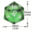 1pc Large Liquid Core Quicksand Dice For Roleplaying Board Game Large Tabletop Game Accessory 4