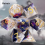 7pcs And Golden Number Sharp Edge Resin Polyhedral Dices Suitable For Role Playing Board Game 11
