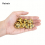 7pcs Golden And Gear Wheel Solid Metal Polyhedral Dice Set Suitable For Role Playing Board Game 11