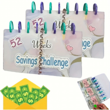 52 Weeks Money Saving Challenge Binder 52 Weeks Savings Challenge Binder Savings Binder L 52 Weeks Savings Challenge