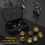 7pcs Creative Faced Dice Led Give Out Light Dice Game Level Up Your Game Night 7
