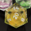 1pc Large Liquid Core Quicksand Dice For Roleplaying Board Game Large Tabletop Game Accessory 6