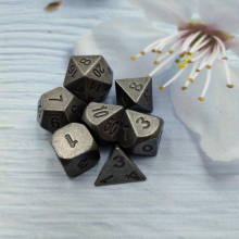 Retro Geometric Number Set Game Dice Board Game Dice Boys Collectible Decoration Ornament