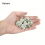 7pcs And Green Gear Wheel Solid Metal Polyhedral Dice Set Suitable For Role Playing Board Game 10
