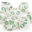 7pcs And Green Gear Wheel Solid Metal Polyhedral Dice Set Suitable For Role Playing Board Game 6
