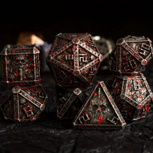 Unique Magic Wizard Dice Subversive Complex Rune Interweaving Mysterious Wizard Skull Suitable For Running Group Games Board Game Dice Christmas Hallo