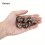 7pcs Copper Gear Wheel Solid Metal Polyhedral Dice Set Suitable For Role Playing Board Game 11
