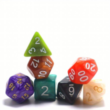 Surprise Dice Colorful Dice For Table Game Suitable For Christmas Hallowen Party