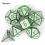 7pcs Green Standard Metal Dices Solid Metal Polyhedral Dice Set Suitable For Role Playing Board Game 5