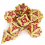 7pcs Golden Red Metal Solid Polyhedral Dice Set Suitable For Role Playing Board Game 4