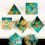 7pcs Resin Sharp Edge Polyhedral Dice Set For Board Games 4