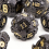 7pcs Gear Wheel Solid Metal Polyhedral Dice Set Suitable For Role Playing Board Game 8