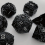 7pcs Metal Polyhedral Dice Set For Tabletop Game Christmas Gift 7
