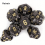 7pcs Gear Wheel Solid Metal Polyhedral Dice Set Suitable For Role Playing Board Game 5