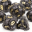 7pcs Gear Wheel Solid Metal Polyhedral Dice Set Suitable For Role Playing Board Game 2
