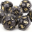 7pcs Gear Wheel Solid Metal Polyhedral Dice Set Suitable For Role Playing Board Game 7