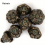 7pcs Green Copper Gear Wheel Solid Metal Polyhedral Dice Set Suitable For Role Playing Board Game 5