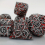 7pcs Metal Polyhedral Dice Set For Tabletop Game Christmas Gift 6