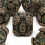 7pcs Green Copper Gear Wheel Solid Metal Polyhedral Dice Set Suitable For Role Playing Board Game 10