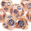 7pcs Red And Gear Wheel Solid Metal Polyhedral Dice Set Suitable For Role Playing Board Game 6