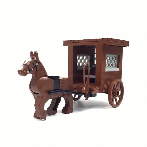 Mediaeval Carriage Transport Prison Wagon 2