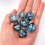 7pcs Liquid Core Quicksand Polyhedral Sharp Edge Dice Set For Cosplay Board Game Halloween And Christmas Gift 9