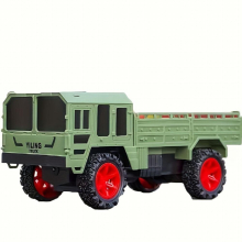 1pc Inertia Military Truck Van Car Off road Vehicle Model Toy Car Christmas Thanksgiving Birthday Gift