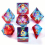 7pcs Sharp Edge Ring Quicksand Eyeball Polyhedral Dice Set Perfect For Cosplay Large Board Games 7