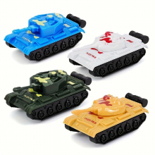 Cartoon Tank Toy Car Mini Tank Model Christmas Halloween Thanksgiving Birthday Gift