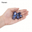 7pcs Silvery Standard Metal Dices Solid Metal Polyhedral Dice Set Suitable For Role Playing Board Game 8