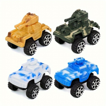Cartoon Tank Toy Car Mini Tank Model Christmas Halloween Thanksgiving Birthday Gift