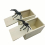 Creative Spider Fright Thrill Wooden Box Spoof Creative Prank Toy Gift 5