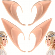 Cosplay Fairy Elf Ears Anime Party Costumes Masquerade Accessories Halloween Party 2 Pairs