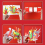 8pcs set DIY Materials Paper Dragon Creative Dragon Dance Materials Package 9