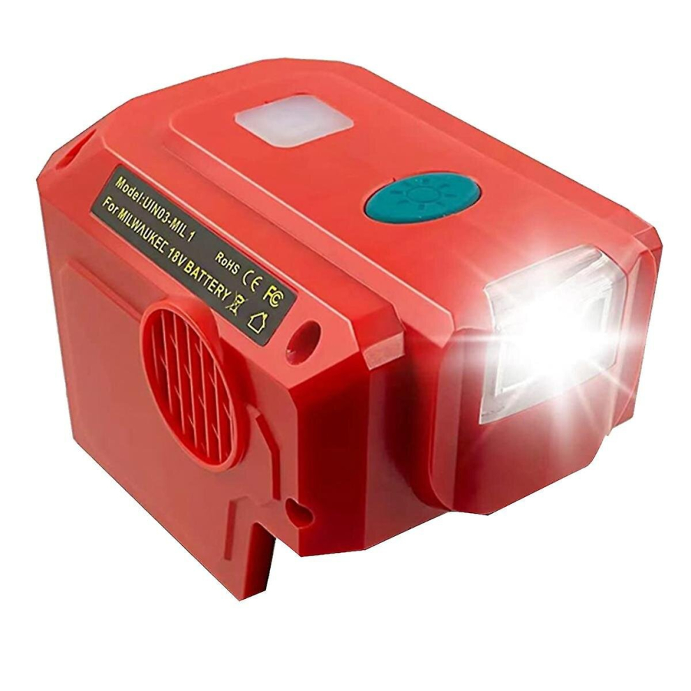 200W Power Supply Inverter For 18V Lithium Battery, Dc 18V To Ac 120V Modifined Sine Wave Power Inv Light 9326616214770