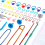 63 Pcs Knitting Kit - Knitting Tools With Tool Kit Accessories Box And 2 Knitting Hooks 5