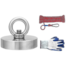 35-600kg Neodymium Fishing Salvage Recovery Magnet With 20m Rope And Gloves For Detecting Metal Treasure Ruikalucky