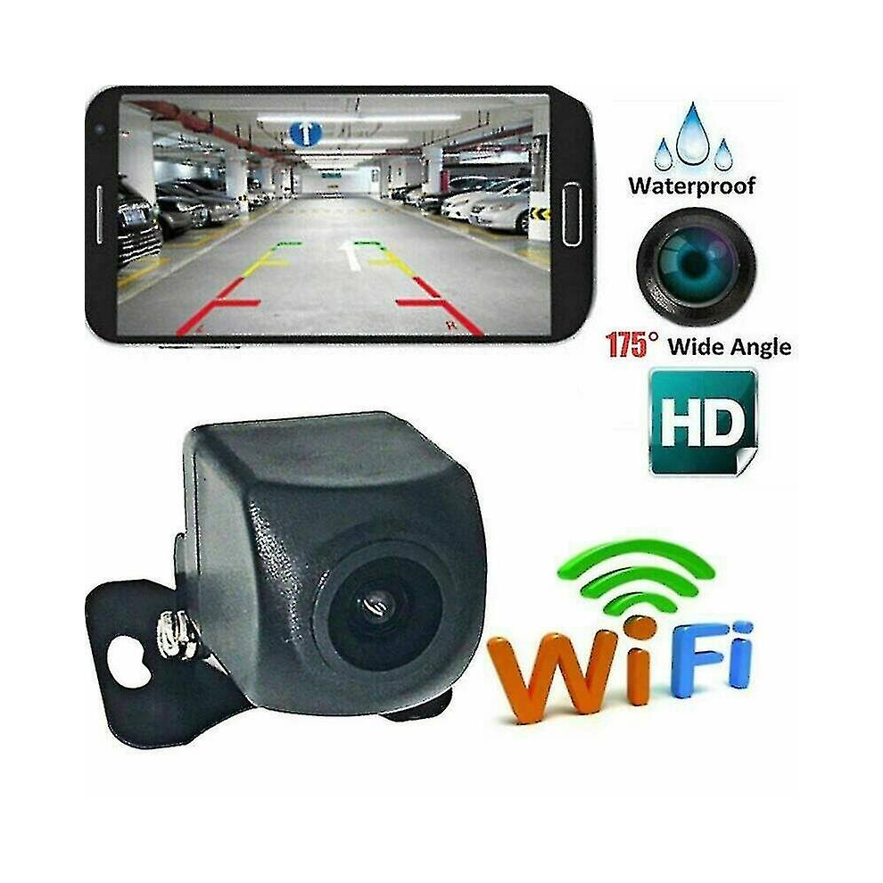 Car Backup Camera Wifi Wireless Hd Night Vision Rear View Camera 175 Wide View Angle Camera 9326616215197