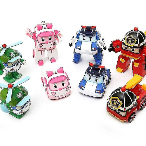 Robocar Poli Pack Of 6 Deformable 1