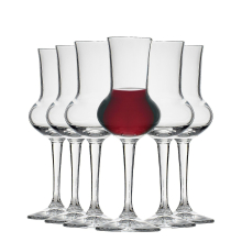 Restaurant Grappa Liqueur Glass With Stem - 80ml - Pack Of 6