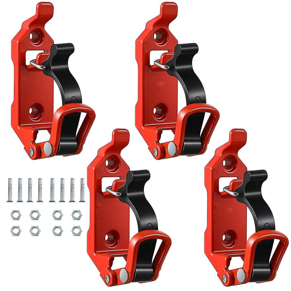 Shovel Mount For Roof Rack, Metal Rubber Wall Mounting Brackets, Quick Release Holder Mount Kit(4 9326616226186