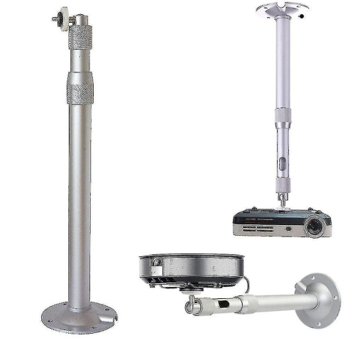 Universal 20-40cm Projector Ceiling Wall Mount Aluminium Bracket 15kg Capacity 1